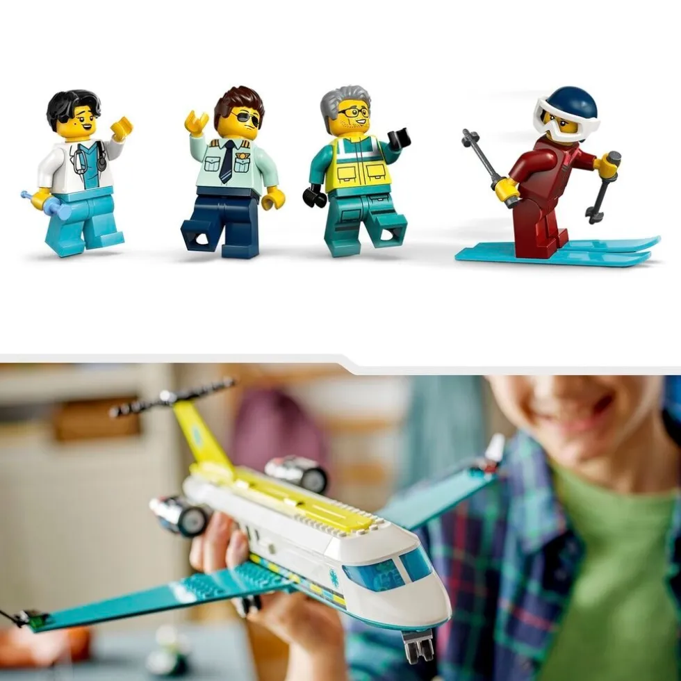LEGO City 60465 Ambulancevliegtuig
