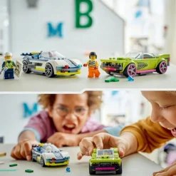 LEGO City 60415 Politiewagen en Snelle Autoachtervolging