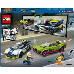 LEGO City 60415 Politiewagen en Snelle Autoachtervolging