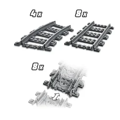 LEGO City 60205 Treinrails