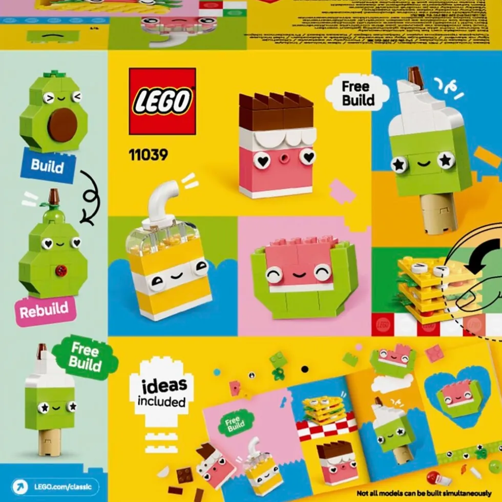 LEGO Classic 11039 Creatieve Etensvriendjes