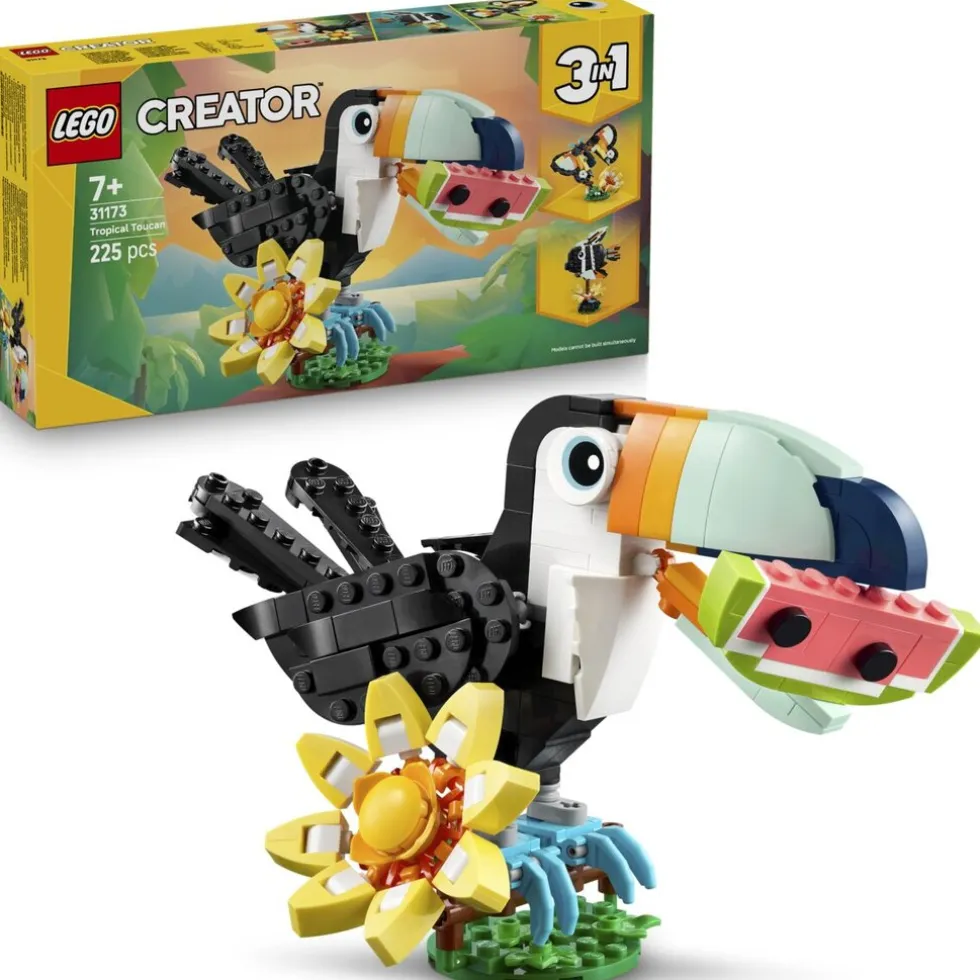 LEGO Creator 31173 3-in-1 Wilde Dieren: Tropische Toekan