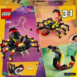 LEGO Creator 31159 3-In-1 Wilde Dieren: Spannende Spin