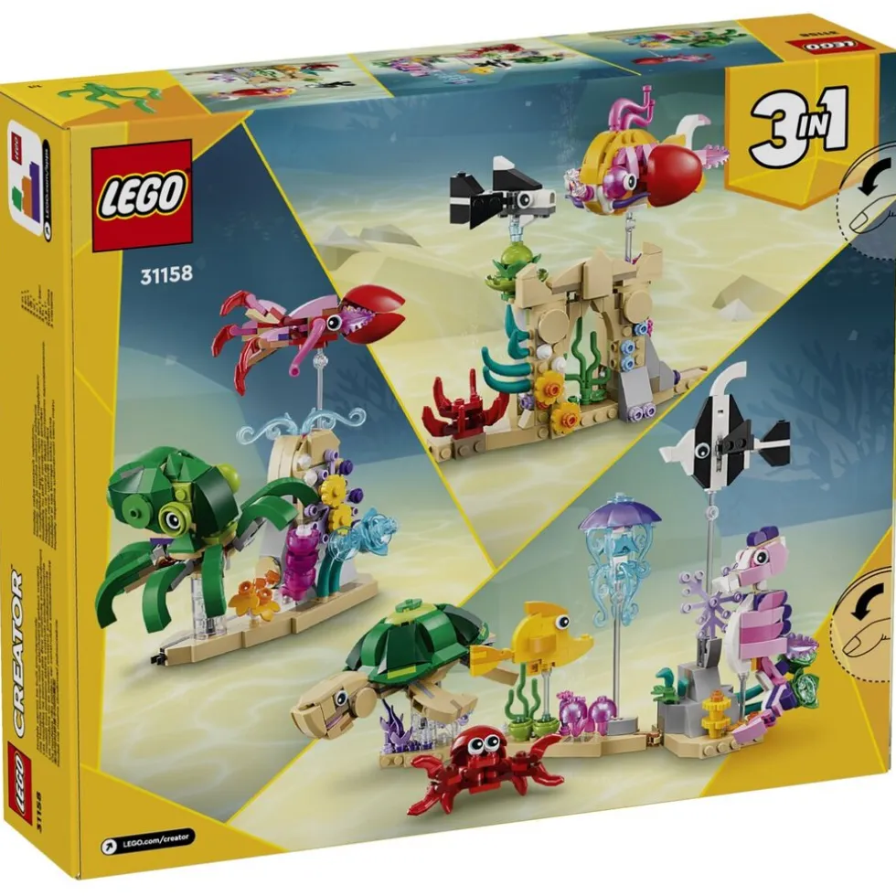 LEGO Creator 31158 3-in-1 Zeedieren