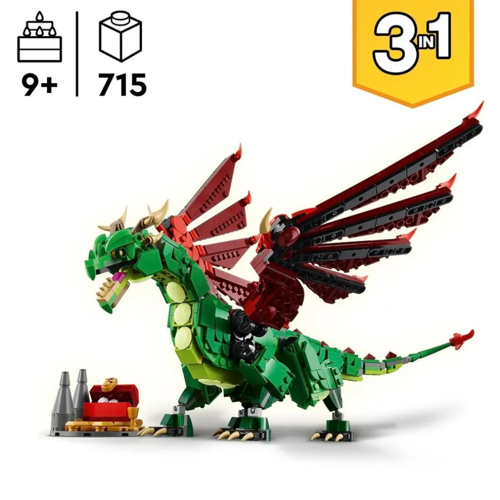LEGO Creator 31161 Middeleeuwse Draak