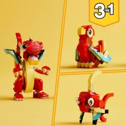 LEGO Creator 31145 Rode Draak
