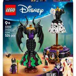 LEGO Disney 43262 De jurken van Maleficent en Cruella de Vil