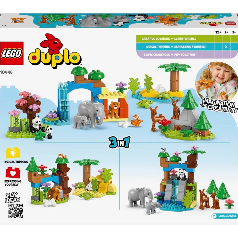 LEGO DUPLO 10446 3-In-1 Families van Wilde Dieren