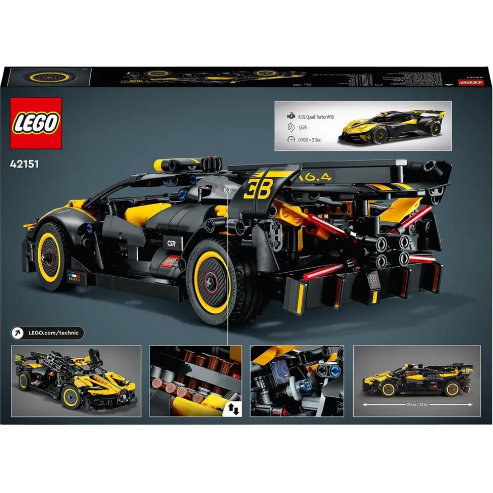 LEGO Technic 42151 Bugatti Bolide