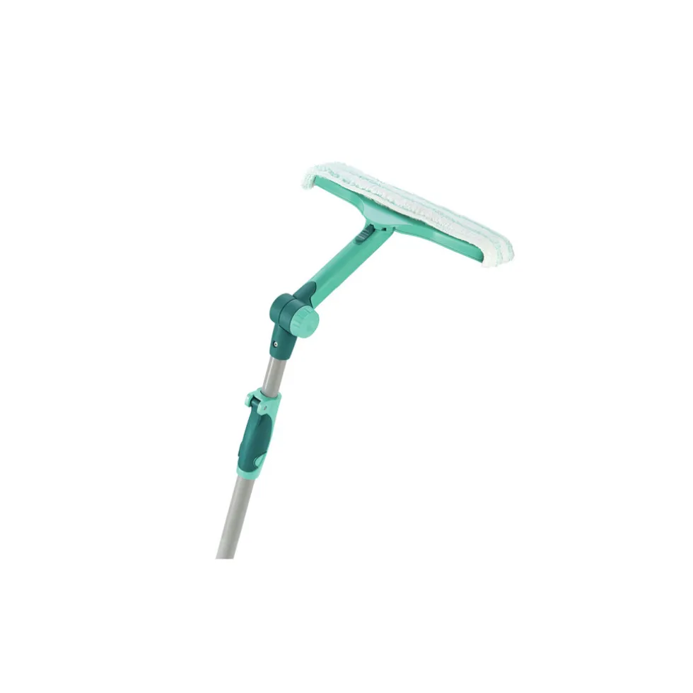 Leifheit Click Systeem 4-in-1 Raamwisser en Kozijnwisser met Telescoopsteel