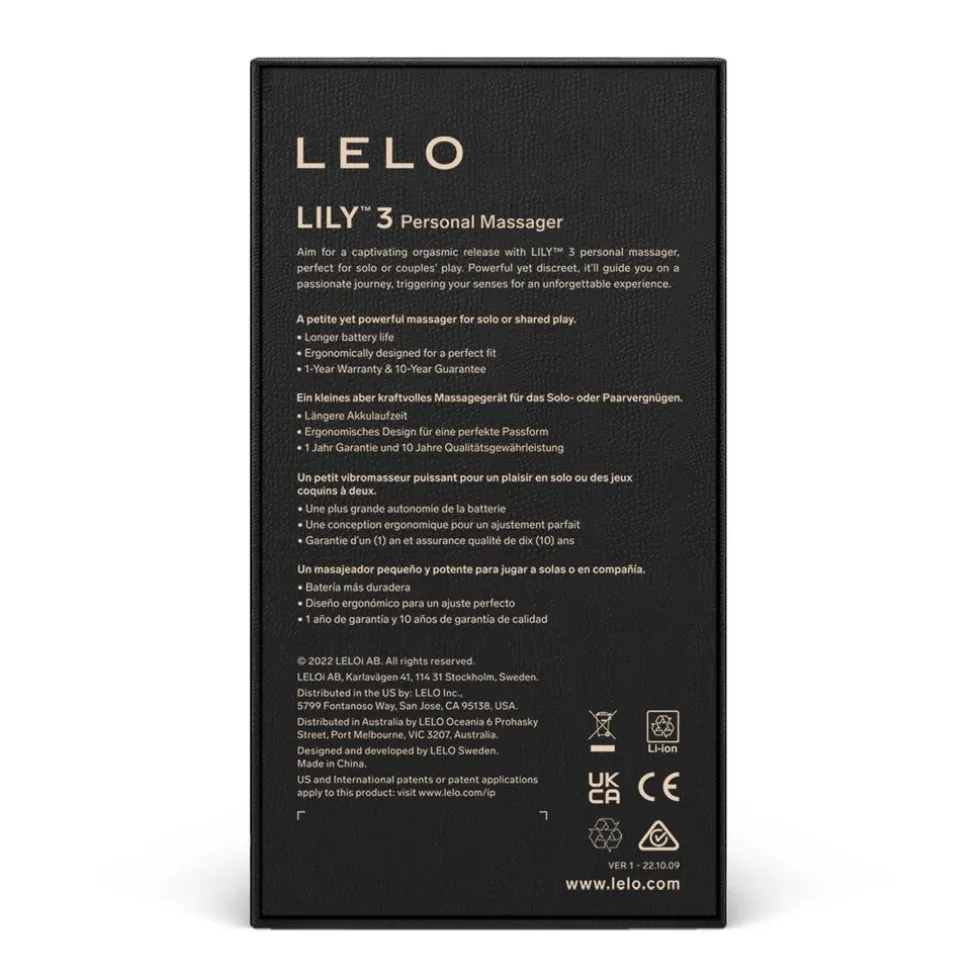 LELO Lily 3 Personal Massager Vibrator
