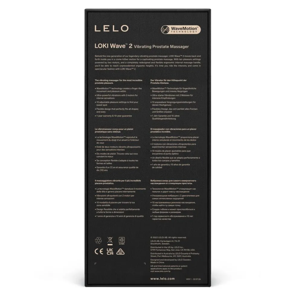 LELO Loki Wave 2 Prostaat Vibrator