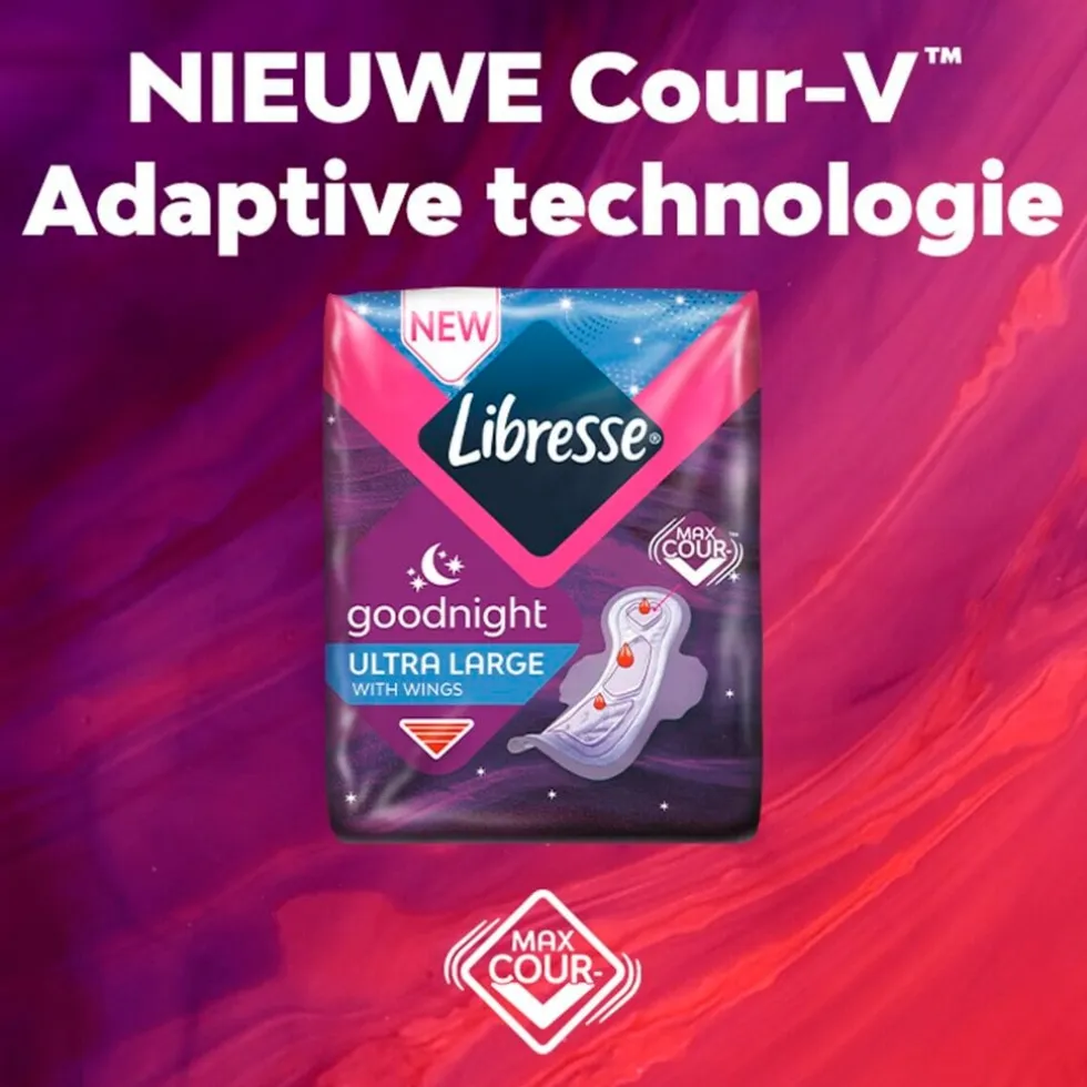 Libresse Goodnight Ultra Night Wing Maandverband