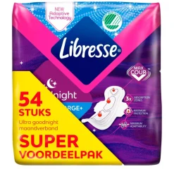 Libresse Ultra Goodnight Large+ Wing Maandverband
