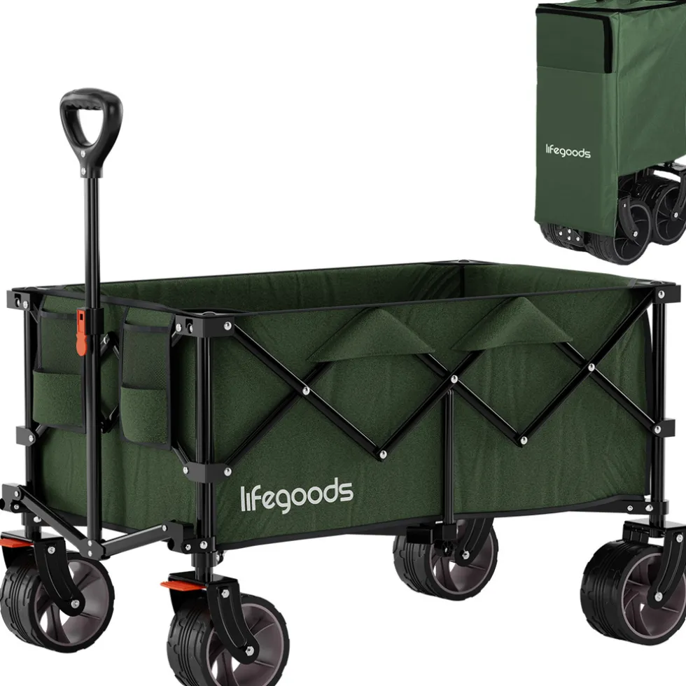 LifeGoods XL Opvouwbare Bolderkar
