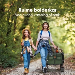 LifeGoods XL Opvouwbare Bolderkar