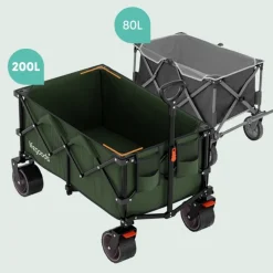 LifeGoods XL Opvouwbare Bolderkar