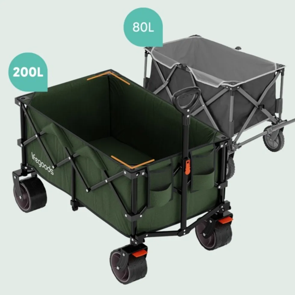 LifeGoods XL Opvouwbare Bolderkar