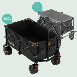 LifeGoods XL Opvouwbare Bolderkar