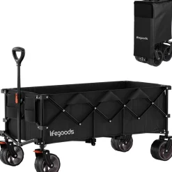 LifeGoods XXL Opvouwbare Bolderkar