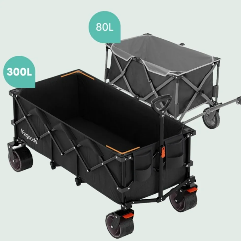 LifeGoods XXL Opvouwbare Bolderkar