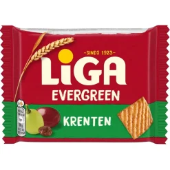 Liga Evergreen Krentenkoekjes Duopacks XL