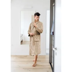 LINNICK Flanel Fleece Badjas Uni