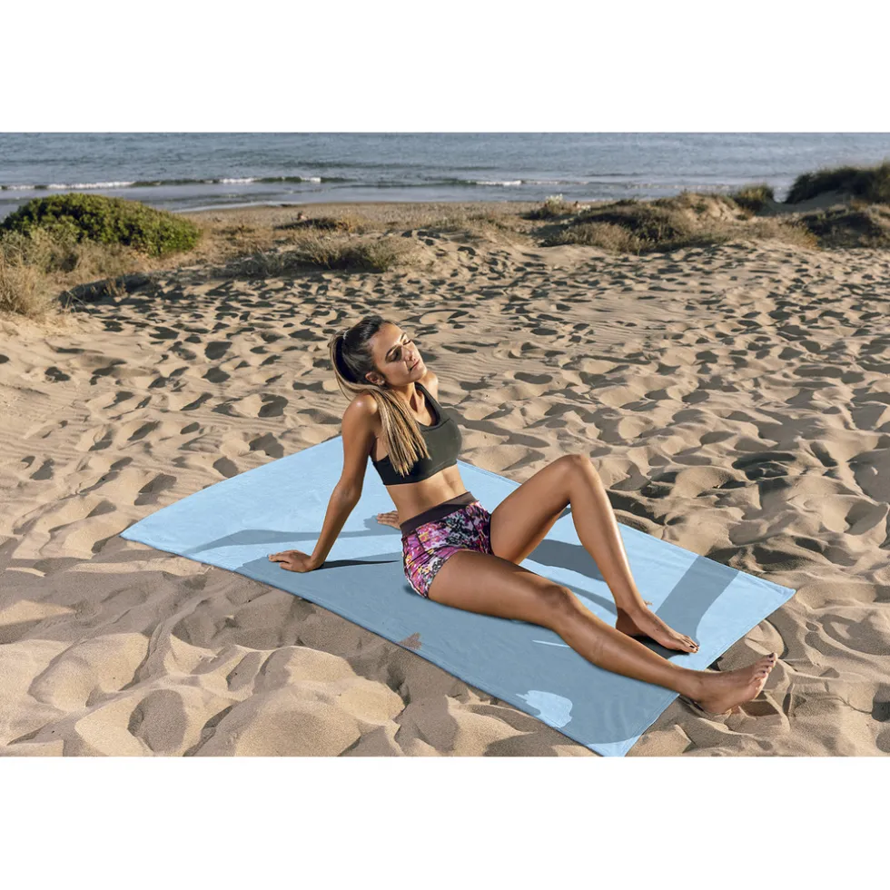 LINNICK Strandlaken Microvezel 100x200cm - blue