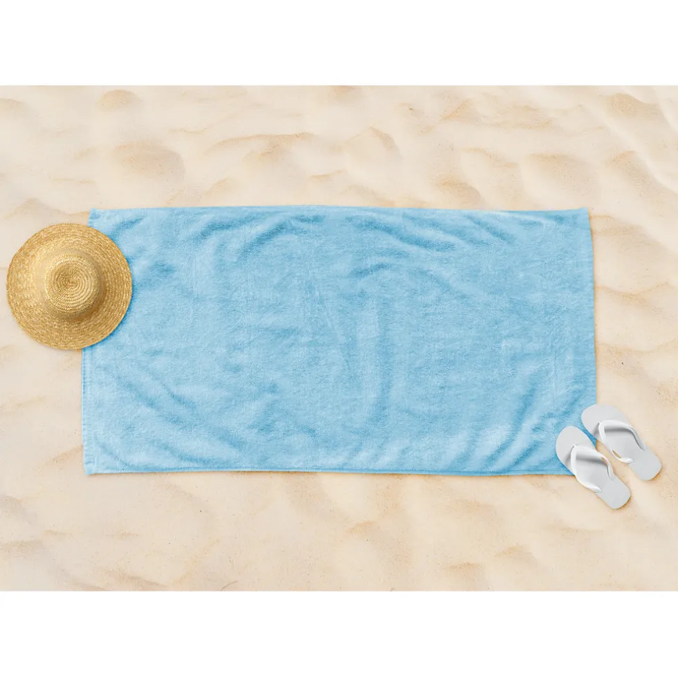 LINNICK Strandlaken Microvezel 100x200cm - blue