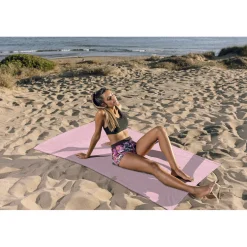 LINNICK Strandlaken Microvezel 100x200cm - rosé