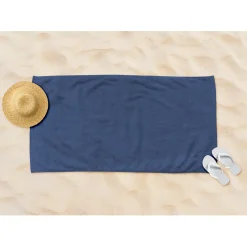 LINNICK Strandlaken Microvezel 100x200cm - marine