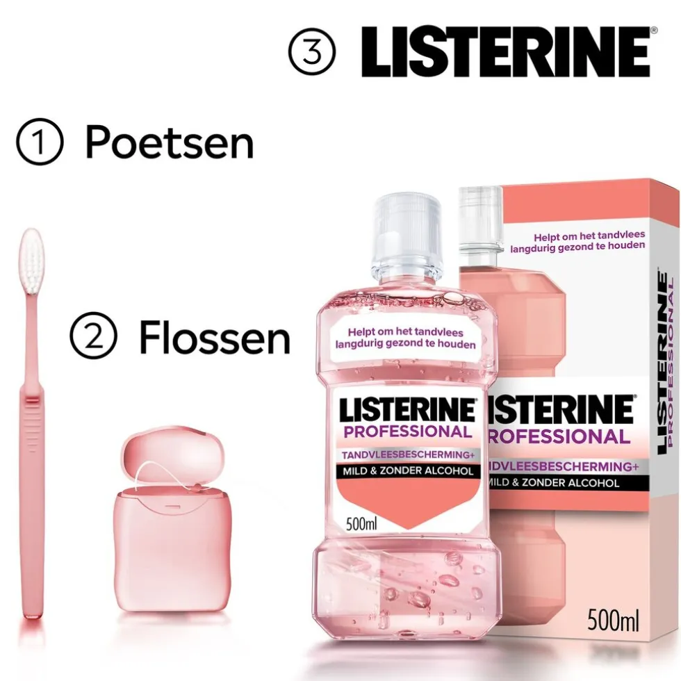 Listerine Professional Tandvleesbescherming+ Mondspoeling