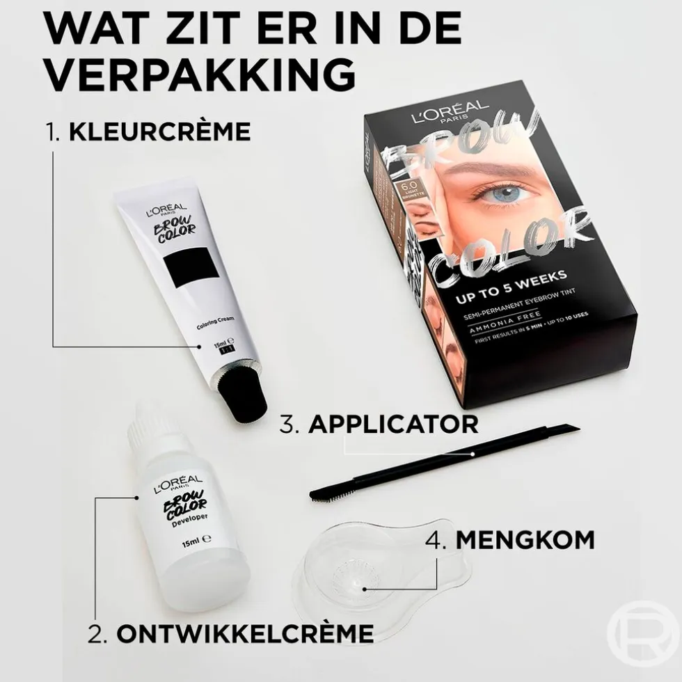 L'Oréal Paris 7.0 Dark Blonde Brow Color Wenkbrauwverf