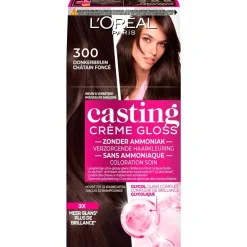 L'Oréal Paris Casting Crème Gloss 300 Donkerbruin Semi-Permanente Haarkleuring