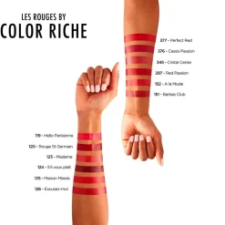 L’Oréal Paris Color Riche 345 Cristal Cerise Satin Lippenstift