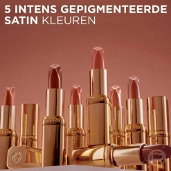 L'Oréal Paris Color Riche 601 Worth It Satin Nude Lippenstift