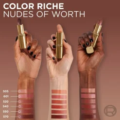 L'Oréal Paris Color Riche Nude Intense 300 Le Rouge Paris Satin Lippenstift