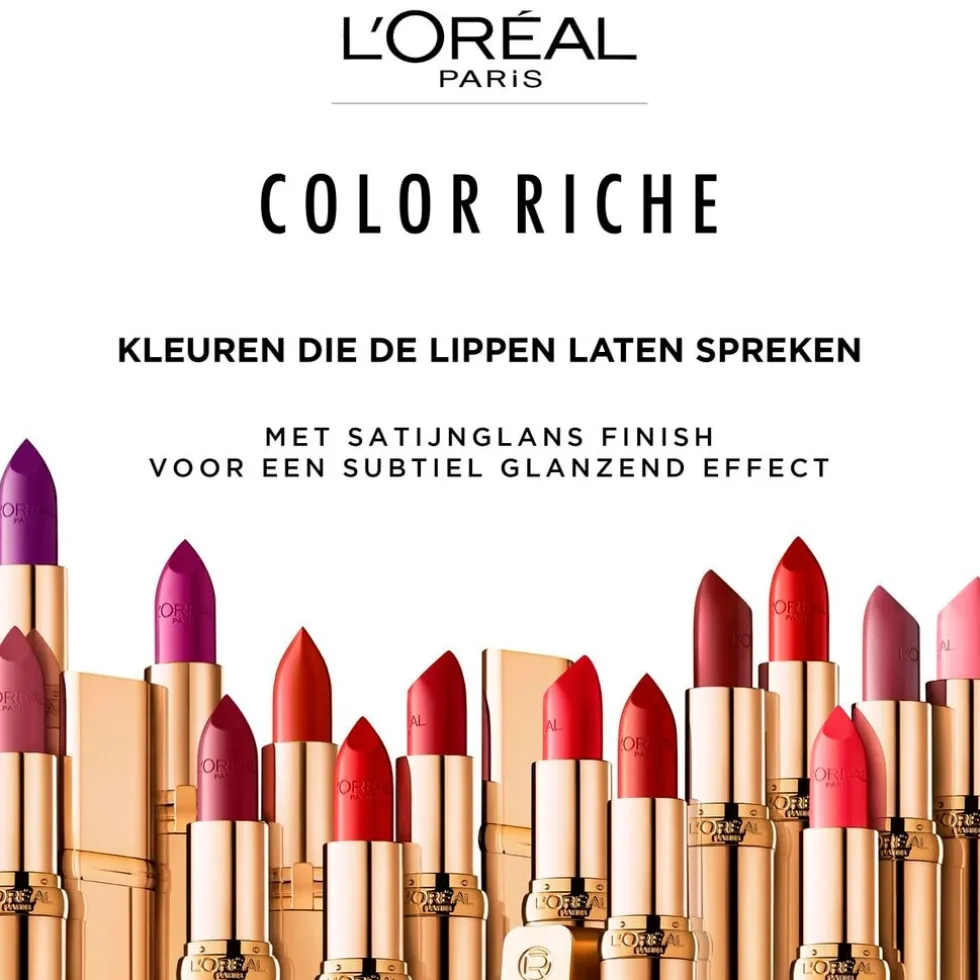 L'Oréal Paris Color Riche Nude Intense 300 Le Rouge Paris Satin Lippenstift