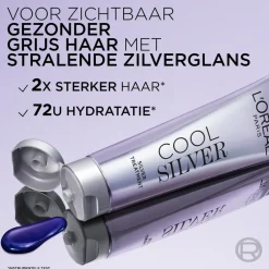 L'Oréal Paris Cool Silver 2 Parelmoer Wit Revitaliserende Zilver Verzorging