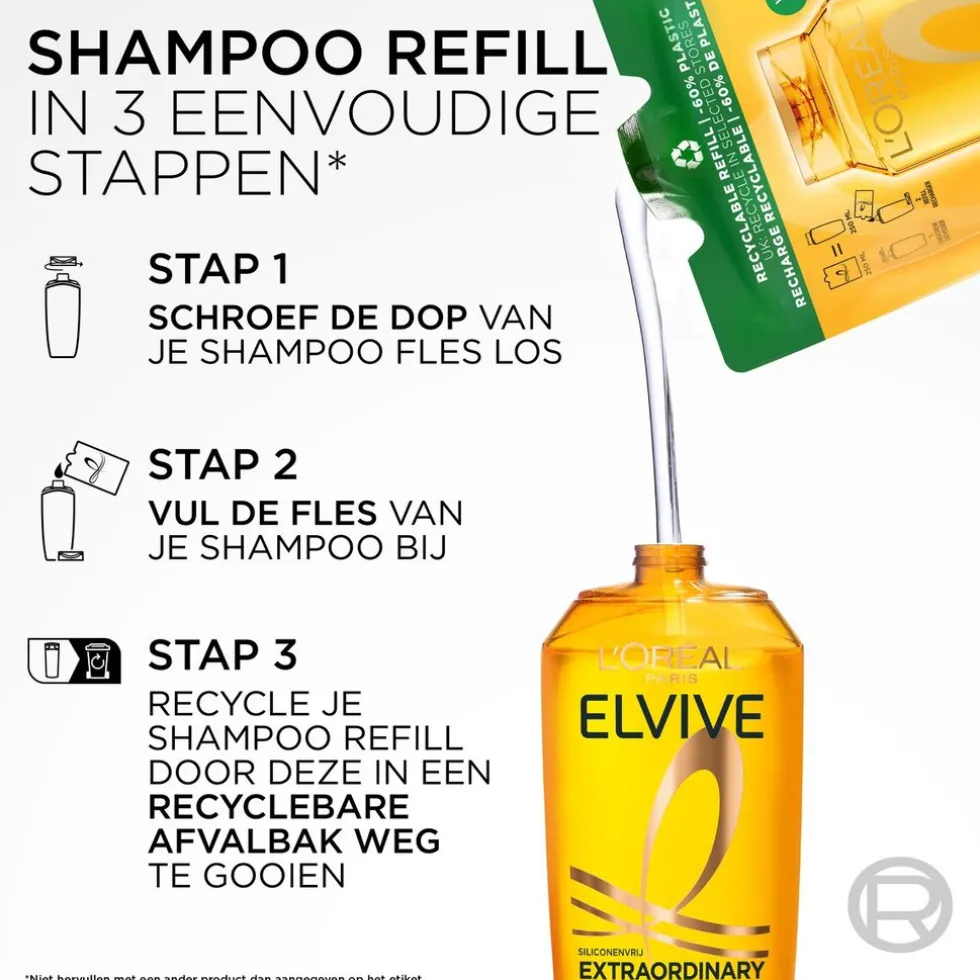 L'Oréal Paris Elvive Extraordinary Oil Shampoo Refill