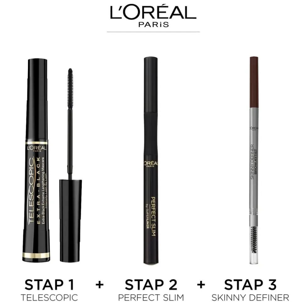 L'Oréal Paris False Lash Telescopic Carbon Black Mascara
