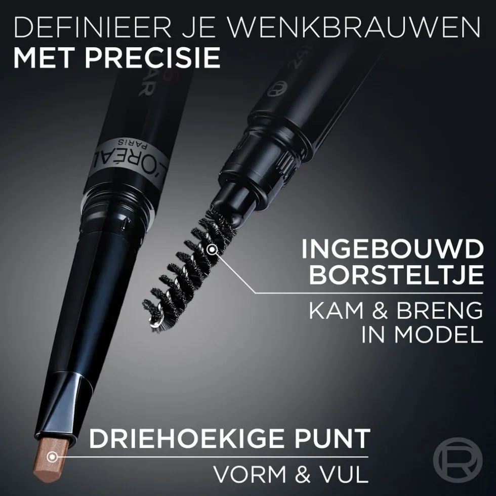 L'Oréal Paris Infaillible 24H Brow 3.0 Brunette Filling Triangular Pencil