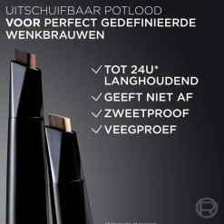 L'Oréal Paris Infaillible 24H Brow 3.0 Brunette Filling Triangular Pencil