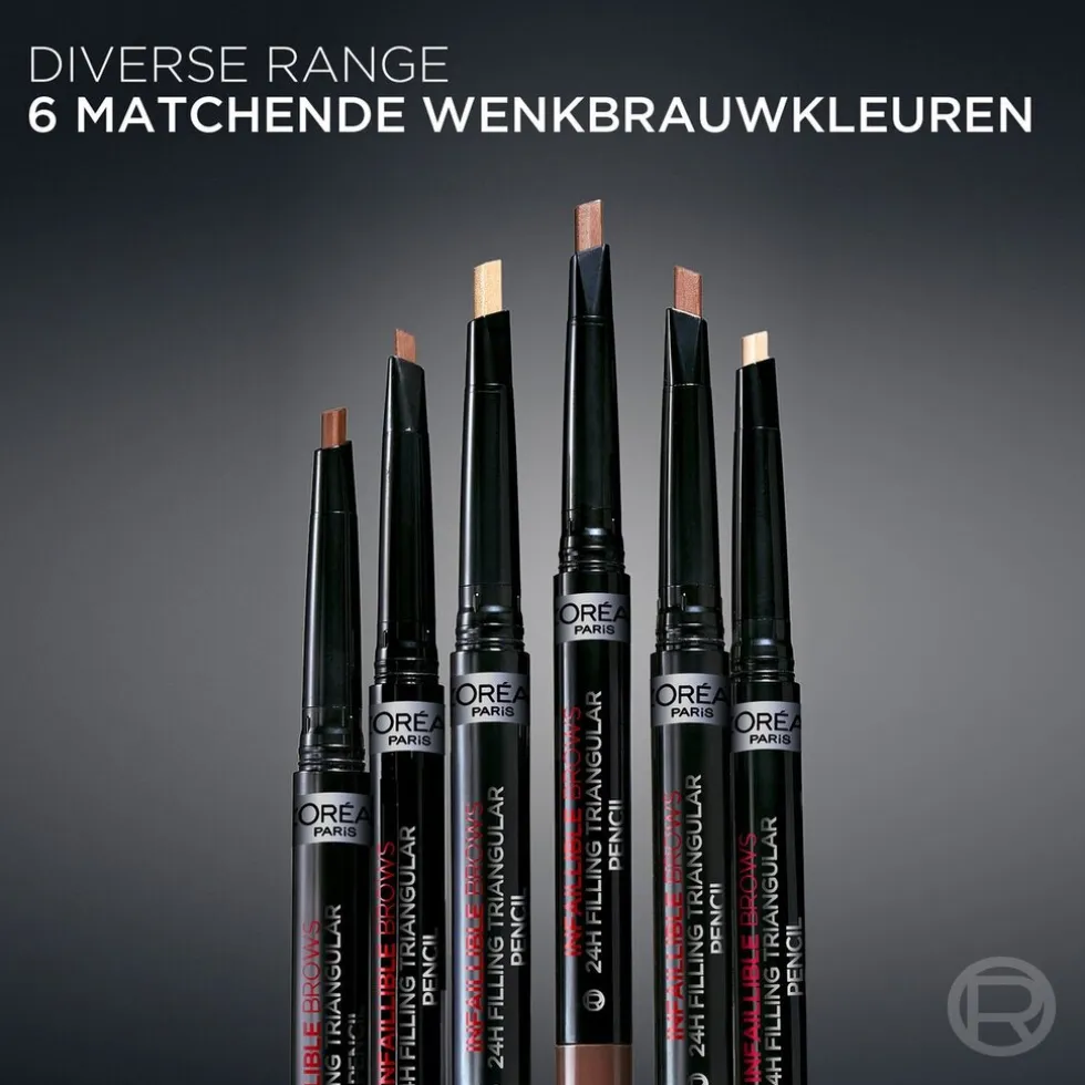 L'Oréal Paris Infaillible 24H Brow 3.0 Brunette Filling Triangular Pencil