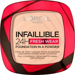 L'Oréal Paris Infaillible 24H Fresh Wear 20 Ivory Foundation in a Powder