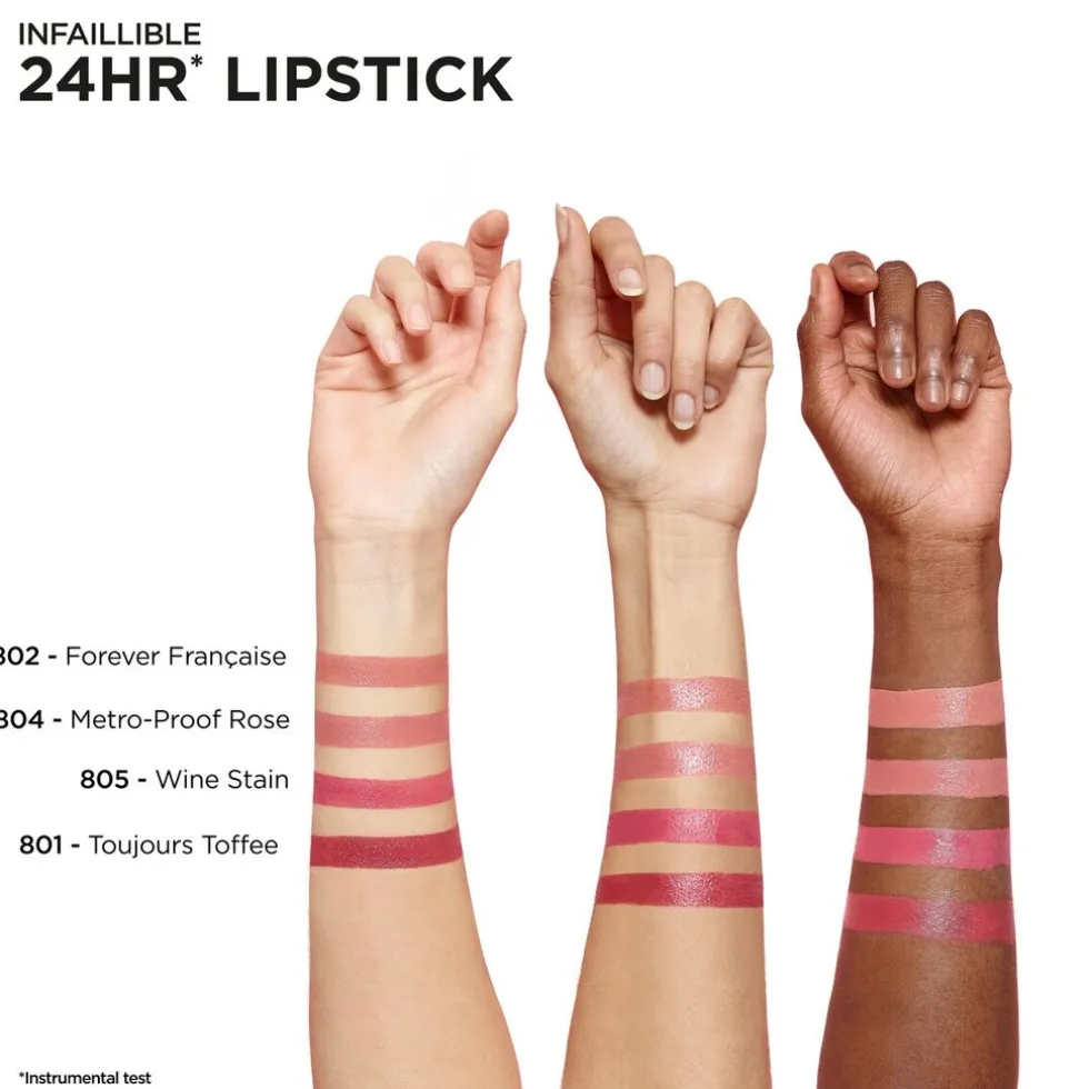 L'Oréal Paris Infaillible 24H 801 Toujours Toffee Lipstick
