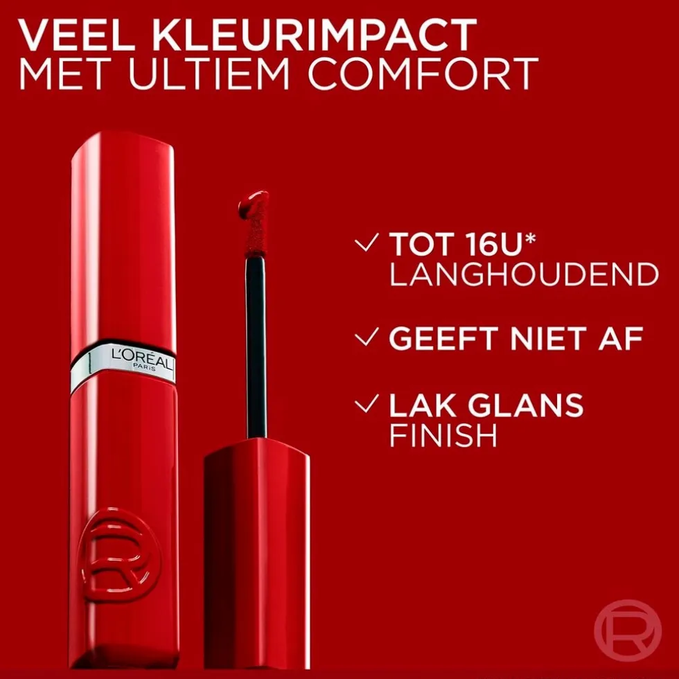 L'Oréal Paris Infaillible Laque Resistance 420 Le Rouge Paris Lippenstift