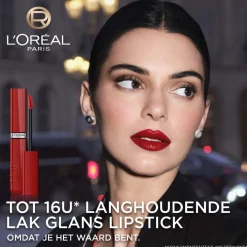L'Oréal Paris Infaillible Laque Resistance 415 Red Bisou Lippenstift