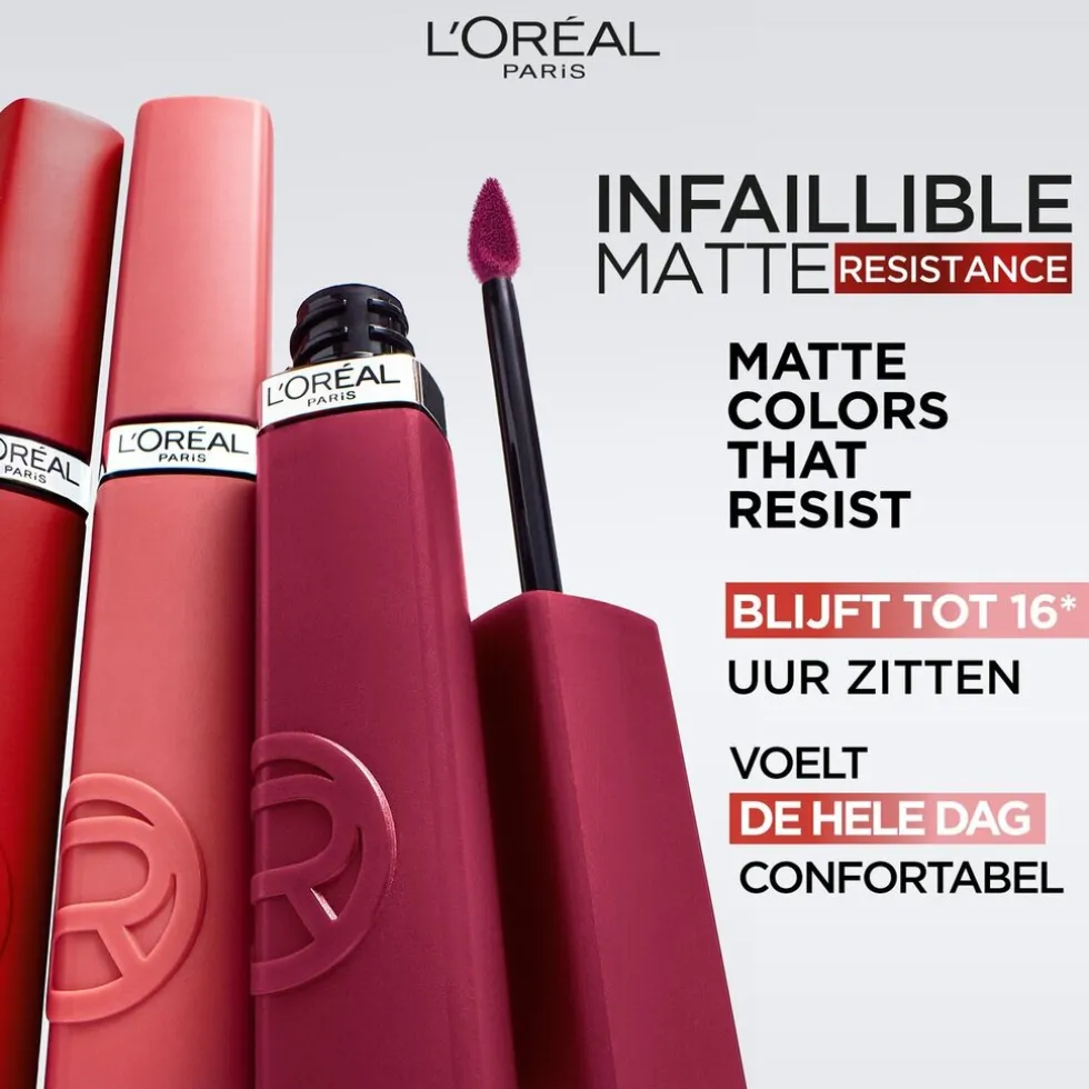 L'Oréal Paris Infaillible Matte Resistance 105 Breakfast In Bed Lipstick