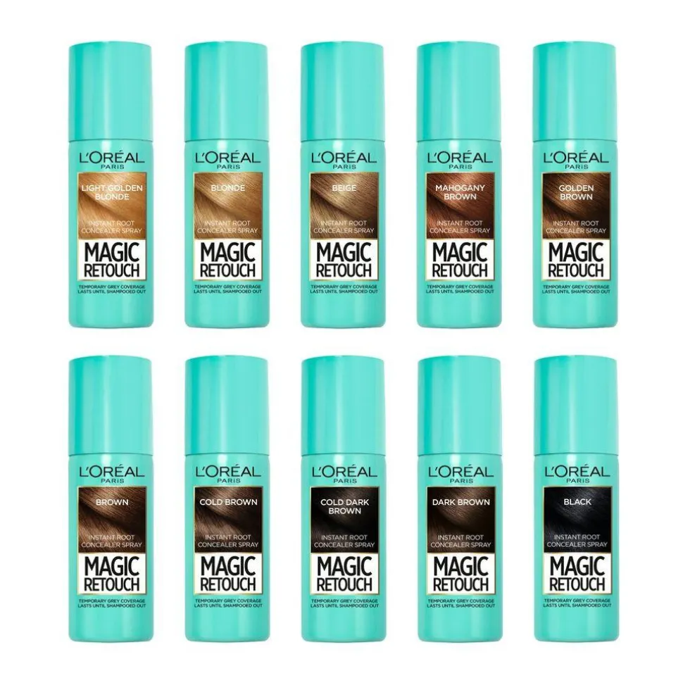 L'Oréal Paris Magic Retouch Mahonie Middenbruin Camouflerende Uitgroeispray